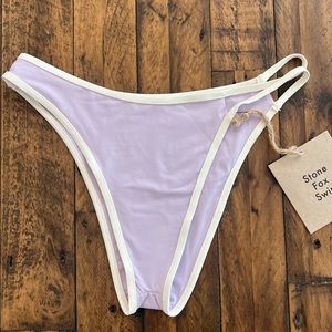 Stone fox swim bikini bottoms small